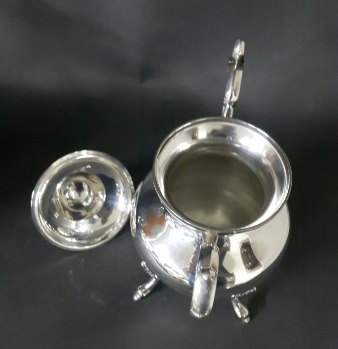 442高檔英國鍍銀壺組 Vintage Silverplate Ornate teapots （皇家貴族精品）