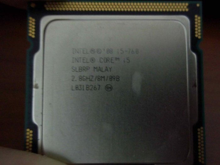 Intel Core i5-760/2.8GHz/8M/09B LGA 1156 | Yahoo奇摩拍賣