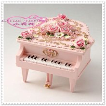 小花花日本精品♥ Hello Kitty   迷你型鋼琴音樂盒 擺飾  收藏 玫瑰粉  67892402
