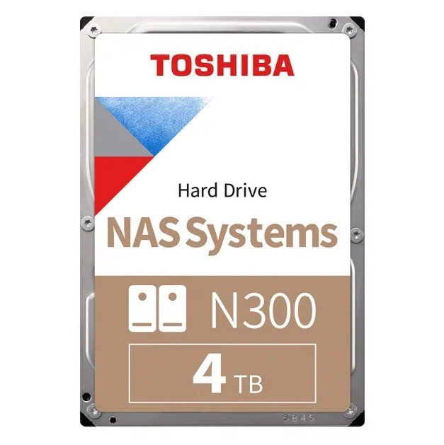 《平價屋3C》TOSHIBA 4TB 4T N300 NAS 硬碟 3.5 內接硬碟 NAS碟 HDWG440AZSTA