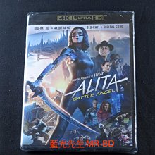 [藍光先生UHD] 艾莉塔：戰鬥天使 UHD+3D+BD 三碟限定版 Alita : Battle Angel