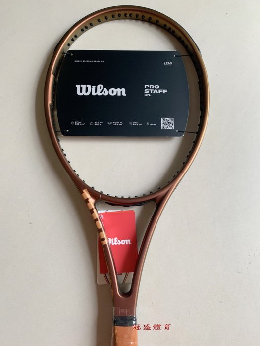 ≡冠盛體育≡WILSON 經典新拍Pro Staff 97L V14 290G現貨(含alu power線穿好)