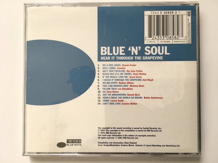 新 藍調靈魂Blue'n'soul-Hear it through the grapevine