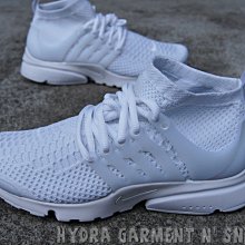 【HYDRA】NIKE PRESTO FLYKNIT ULTRA 全白 襪套 魚骨 編織 835738-100 安柏兒