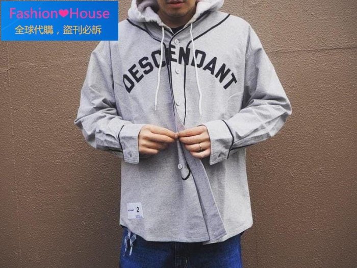 Fashion❤House』【全新】DESCENDANT 18AW DCDT BLEEK BB LS SHIRT