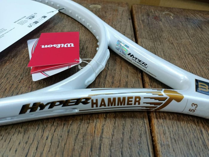 總統網球(自取可刷國旅卡)2022 Wilson hyper hammer 5.3 網球拍 大榔頭 復刻版 雙配色可選