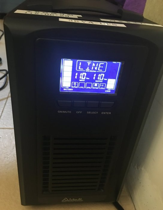 IDEAL愛迪歐(疫苗冰箱)專用不斷電系統3KVA UPS-含稅附發票