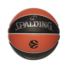 SPALDING 斯伯丁 SPA77101 TF-500 歐冠盃系列 合成皮 七號籃球 褐x黑【iSport愛運動】