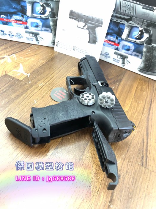 WALTHER PPQ 手槍 4.5mm 喇叭彈 CO2槍 (德國膛線來福線鉛彈警用警察武器BB槍)