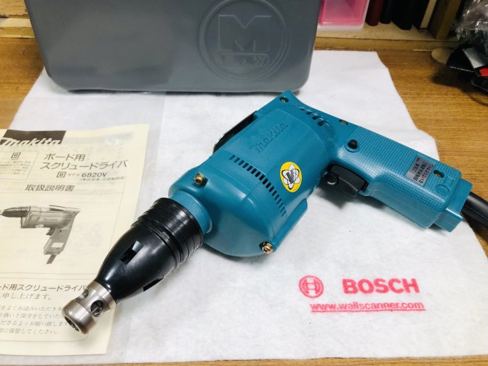 "外匯嚴選" makita 牧田 6820V 電動起子機 自攻螺絲 輕鋼架 石膏板 全新 日本原裝