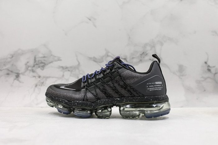 NIKE VAPORMAX 純黑 抽繩 機能 氣墊 休閒運動 慢跑鞋 AQ8811-001 男女鞋