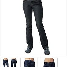 阿弘的賣場 Dickies Girl XB183BK 5 Pocket Classic Boot Cut Jeans BK 黑色