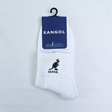 KANGOL 袋鼠 61521842- 女款短襪 刺繡LOGO 厚底 22~25cm 台灣製【iSport愛運動】