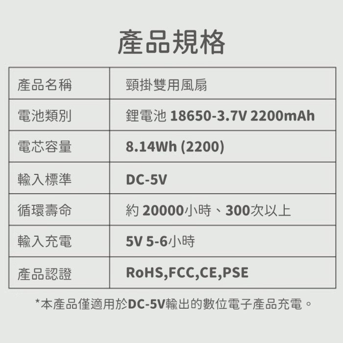 【Bone】頸掛桌立兩用風扇 Lanyard Fan 電風扇 USB風扇  桌立 造型 頸掛繩 外出  攜帶方便 正版