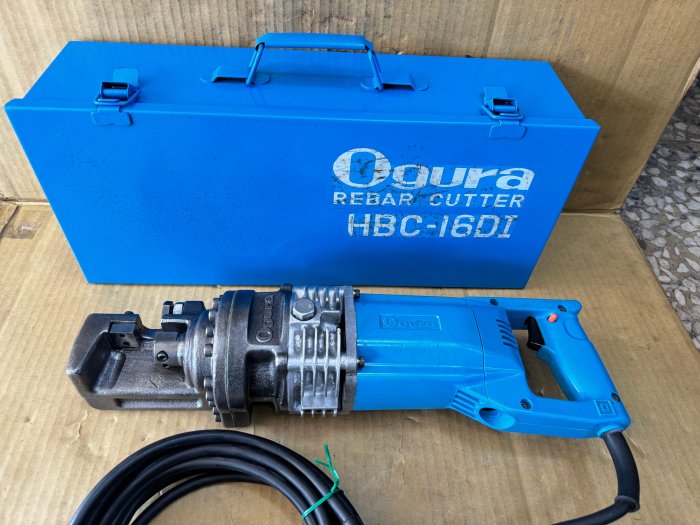 "外匯嚴選'' Ogura HBC-16DI 手提式 5分 電動油壓剪 鋼筋切斷機 二手/中古/日本原裝