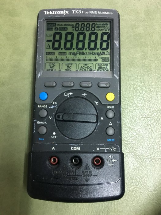 Tektronix True RMS Digital Multimeters TX1 TX3 fluke87三用電表