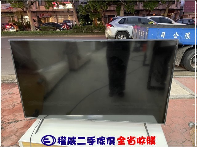 台中權威二手家具 三星 55吋 4K QLED量子液晶電視QA55Q60RAW(9成新) ▪ 台中中古傢俱家電回收螢幕