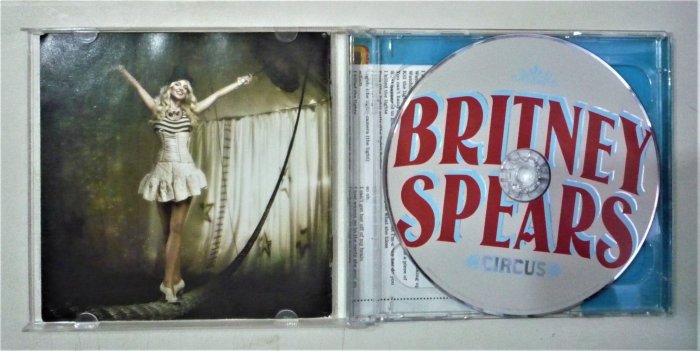 西洋 CD Britney Spears 布蘭妮  妮裳馬戲團  CIRCUS CD+DVD