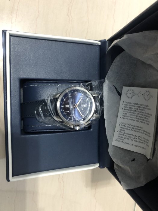【直購價3499元含運】MASERATI WATCH-瑪莎拉蒂手錶-海神深藍款-R8851121003