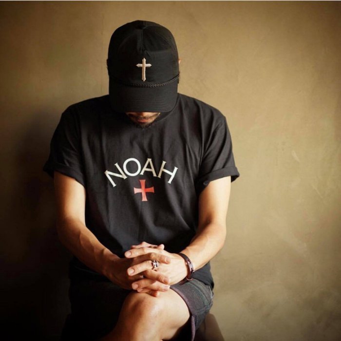 【日貨代購CITY】NOAH NY CLOTHING Core Logo Tee 十字架 定番 余文樂 短T 黑白 現貨