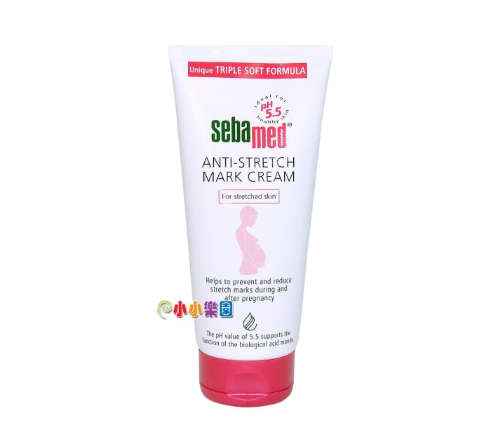 sebamed 施巴5.5美體撫紋霜 200ML，德國原裝進口，門市經營，保證原廠公司貨*小小樂園*