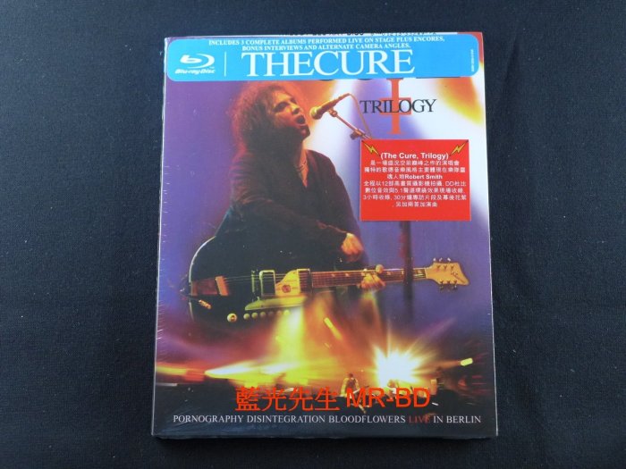 [藍光BD] - 怪人合唱團：三部曲 The Cure : Trilogy