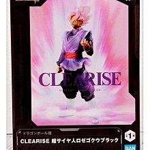 =海神坊=白證代理版 187427 七龍珠超 CLEARISE 超級賽亞人之玫瑰 黑悟空 公仔景品人偶模型擺飾場景收藏