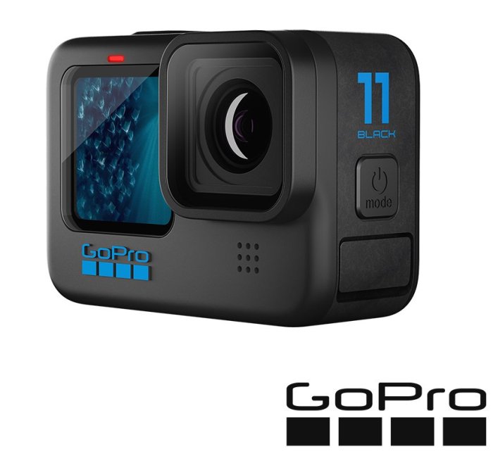 富豪相機GOPRO HERO 11運動攝影機+64G高速記憶卡+3-way 三向支架~公司