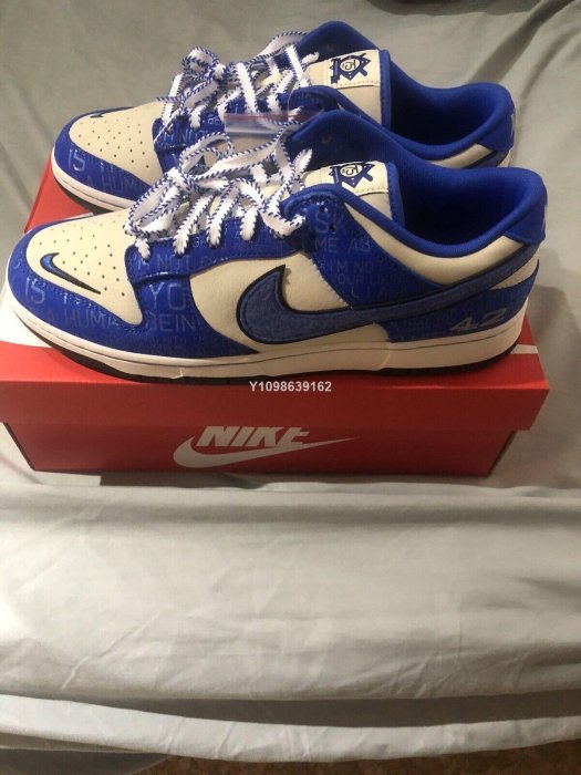 代購】Nike Dunk Low “Jackie Robinson”白藍色羅賓遜低幫休閒DV2122