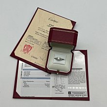 【哈極品】美品《Cartier 卡地亞 PT950鉑金 四爪單鑽 71分鑽戒/戒指/飾品 附雙證》