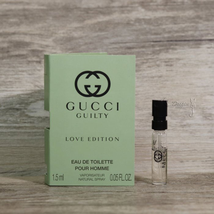 Gucci 罪愛蜜戀 Guilty love edition 情人節限定版 男性淡香水 1.5mL 可噴式 全新