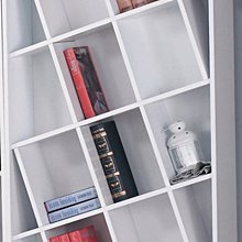 【DH】商品貨號N873-2品名稱《比倫》2.7尺白色開放書櫃(圖一)。隨意組合擺飾。主要地區免運費