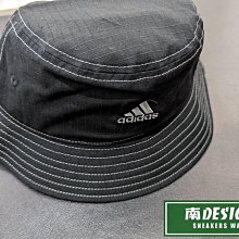 南🔥2023 6月 ADIDAS 漁夫帽 防曬遮陽 運動 休閒 男女款 黑色白線 HY4318