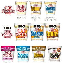 +東瀛go+ 日清杯麵 Nissin 拉麵泡麵(中碗) 醬油/海鮮/咖哩 cupnoodle 日本進口 日本泡麵