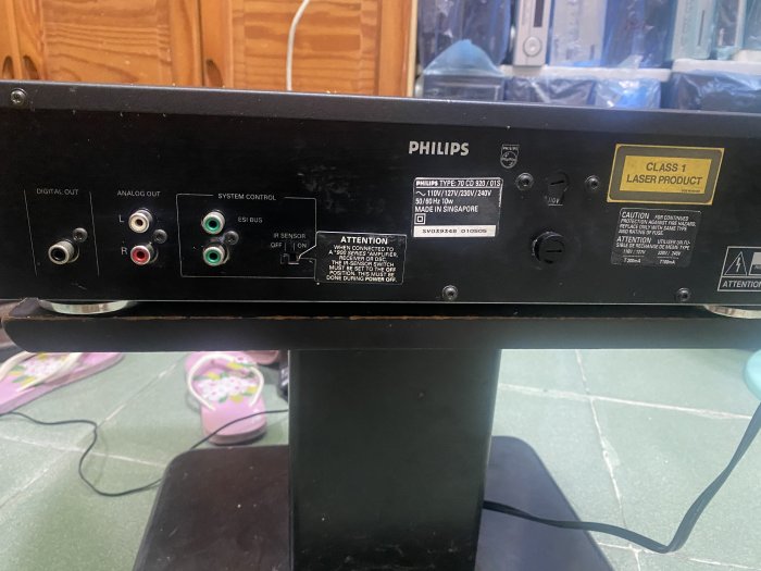 PHILIPS.CD-920...CD播放機...新鐳射頭.美品...