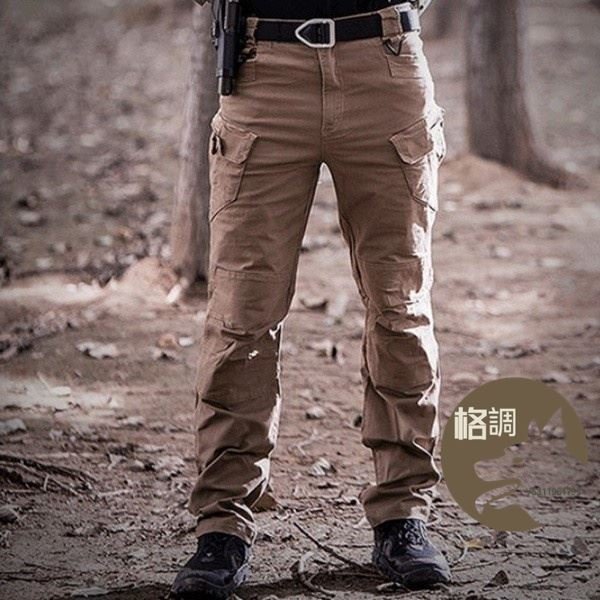 格調…高品質新款男士防水戰術褲陸軍用戶戶外運動遠足長褲迷彩
