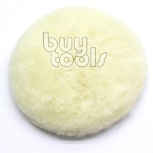 BuyTools-高級羊毛輪-6",6吋羊毛氈,長軟羊毛輪,汽車機車美容用,超亮鏡面拋光,手工縫製,每片售價「含稅」