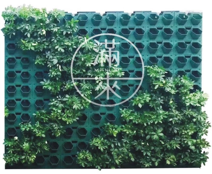 單孔/直角包邊盆栽 綠化牆盆栽 立體綠化牆盆栽 花盆【奇滿來】綠植牆 裝飾花牆 立體垂直 綠化容器 壁掛植物牆 AFEC