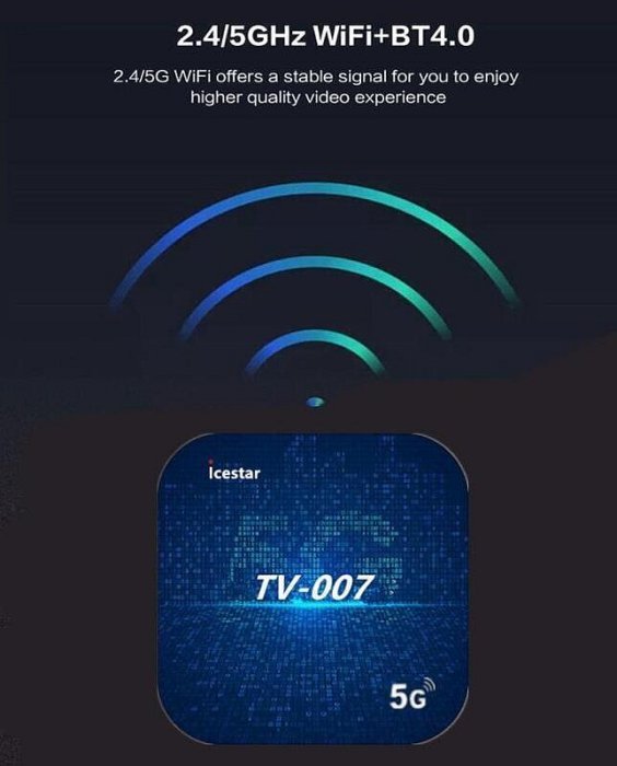 TV007 網絡電視機頂盒5G網絡播放器 電視盒子TVBOX 電視盒