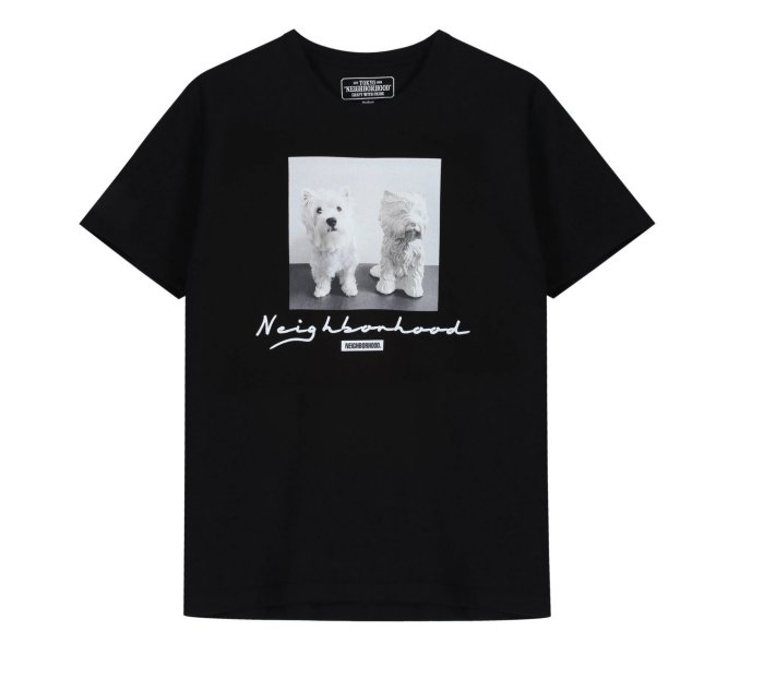 NEIGHBORHOOD UNI / C-TEE . SS 20ss 短袖T恤白黑短T t-shirt 狗狗日本