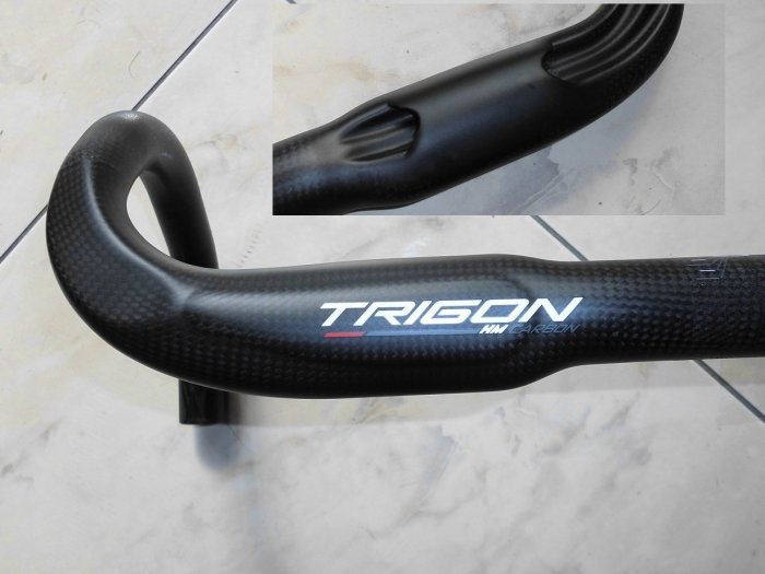 ☆政點☆030全新 TRIGON RB115 彎把 全碳纖人體工學把