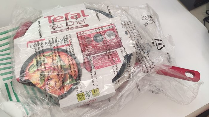 Tefal法國特福 美食家系列30CM不沾炒鍋加蓋(電磁爐適用) 台中可自取
