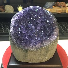 好犀晶-烏拉圭紫晶鎮  紫晶片 紫水晶 圓型 內凹 晶洞晶片 紫羅蘭 飾品充電座