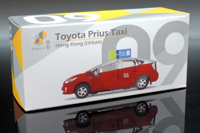 【M.A.S.H】[現貨特價] TINY 城市 09 Toyota Prius Taxi red