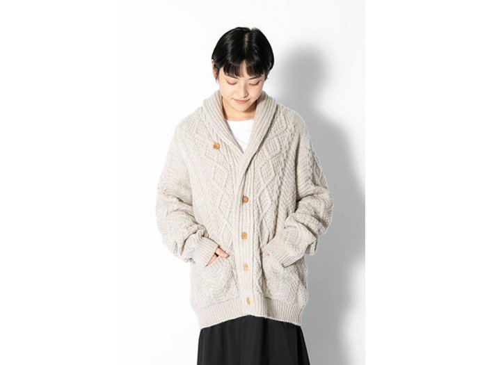 SnowPeak】Alpaca Knit Cardigan - カーディガン