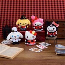 4165本通 日本景品 SEGA SANRIO 凱蒂貓和朋友們 絨毛吊飾舖克牌 4719585504679 下標前請詢問