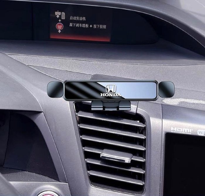 【安喬汽車精品】 本田 HONDA CIVIC9 喜美九代 專用手機支架 重力式 可橫置 360度旋轉 手機架