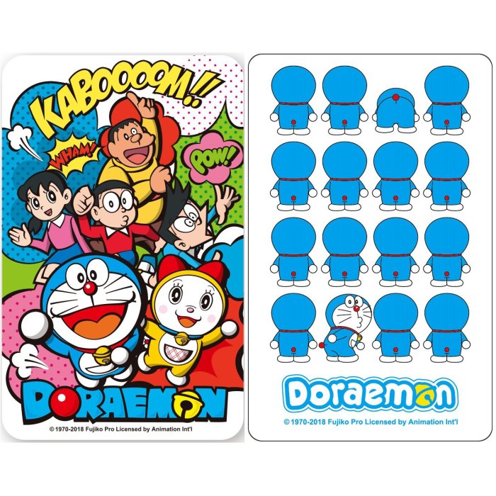 Doraemon 哆啦A夢排排站KABOOOOM悠遊卡(不分售)