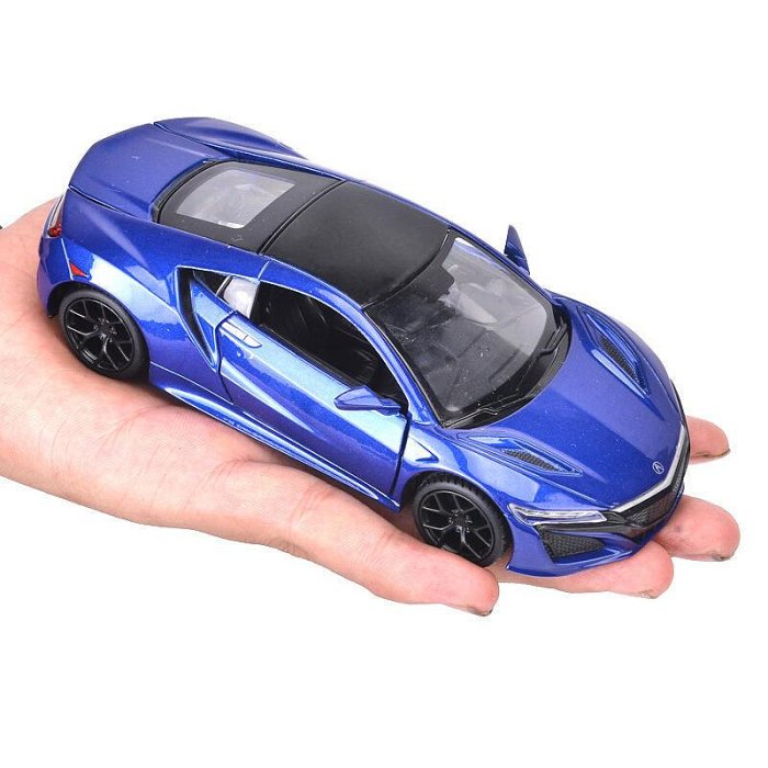 彩珀1：32本田謳歌NSX合金汽車模型 仿真金屬跑車回力聲光玩具車