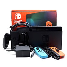 【台中青蘋果】Nintendo Switch 紅藍色 電力加強版 日本版 僅拆封驗機 遊戲主機 #88050